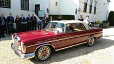 fraaie trouw auto huren: Mercedes 220seb coupe 1962 oldtimer