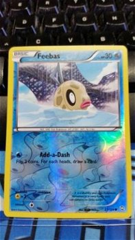 Feebas 27/124 (reverse foil) BW Dragons Exalted - 1