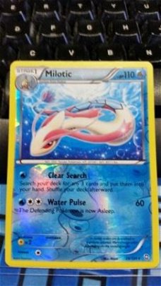 Milotic holo 28/124  (reverse foil) BW Dragons Exalted