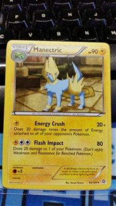 Manectric  43/124 Rare BW Dragons Exalted