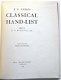 Nairn's Classical Hand-List 1939 Blackwell (editor) - 2 - Thumbnail