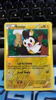 Emolga 45/124 (reverse foil) BW Dragons Exalted - 1