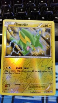 Electrike  42/124 (reverse foil) BW Dragons Exalted