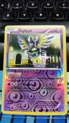 Sigilyph holo 52/124 (reverse foil) BW Dragons Exalted