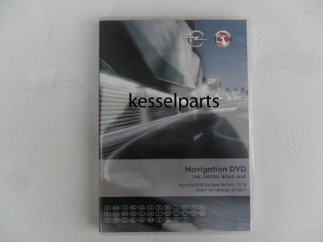 Opel CD500 DVD800 Europa 2015/2016 CD 500 DVD 800 Modeljaar 2011 - 1