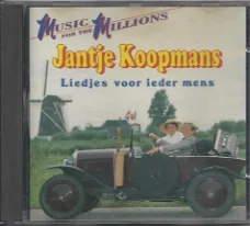 CD Jantje Koopmans Liedjes voor ieder mens