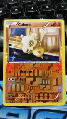 Cubone  60/124 (reverse foil) BW Dragons Exalted