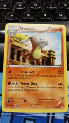 Marowak  61/124 Rare BW Dragons Exalted