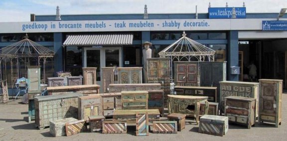 Nieuw: brocante, shabby, vintage en retro meubels, ook in teak en industrieel meubelen - 1