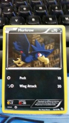 Murkrow  72/124 BW Dragons Exalted