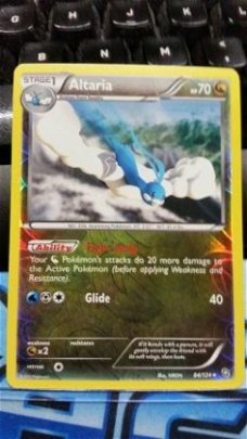 Altaria holo 84/124  (reverse foil) BW Dragons Exalted