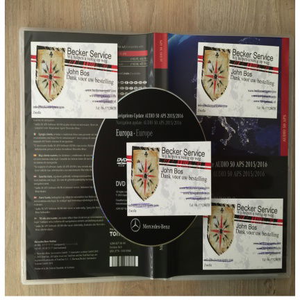 Mercedes navigatie Audio 50 APS CDs Comand DVD 2015-2016 - Afbeelding 8