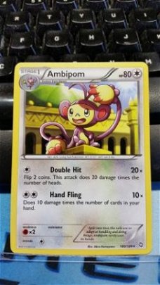Ambipom  100/124 Rare BW Dragons Exalted
