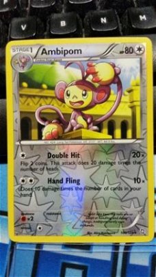 Ambipom  100/124 Rare (reverse foil) BW Dragons Exalted