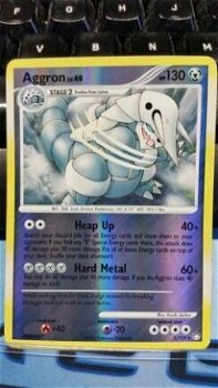 Aggron holo 1/123 reverse foil DP Mysterious Treasures nm - 0