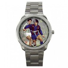 FC Barcelona/Diego Maradona Stainless Steel Horloge