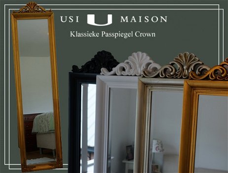 Top Aanbieding! Van barok tot moderne spiegels, bij Usi Maison vindt u ze allemaal! Gratis Levering! - 4