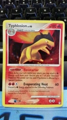 Typhlosion holo 16/123 DP Mysterious Treasures