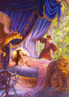 Masterpieces - Storybook Sleeping Beauty - 1000 Stukjes Nieuw