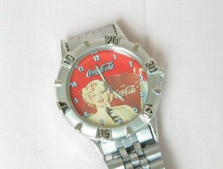 Stainless Steel Coca Cola Horloge (5) - 1