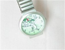 Stainless Steel 7 Up Fido Dido Horloge