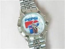 Stainless Steel Pepsi Cola Horloge (2)