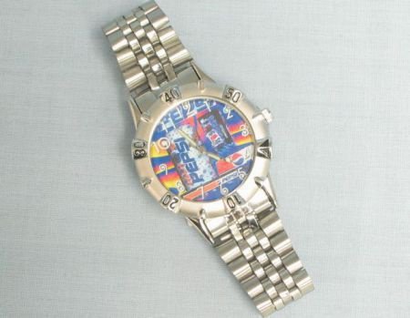 Stainless Steel Pepsi Cola Horloge (1) - 1