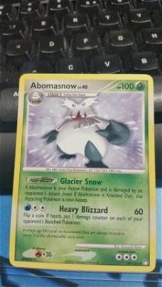 Abomasnow  19/123 Rare DP Mysterious Treasures