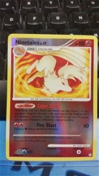 Ninetales 32/123 rare (reverse foil) DP Mysterious Treasures - 1