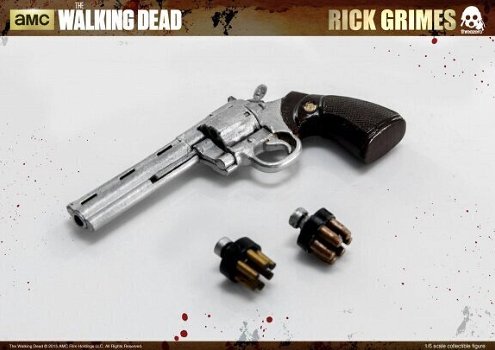 HOT DEAL The Walking Dead Action Figure Rick Grimes ThreeZero - 4