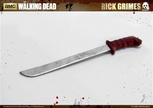 HOT DEAL The Walking Dead Action Figure Rick Grimes ThreeZero - 5