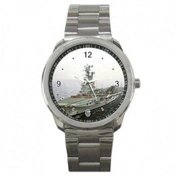 HR MS Karel Doorman Stainless Steel Horloge - 1