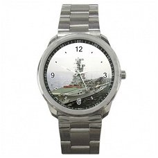 HR MS Karel Doorman Stainless Steel Horloge