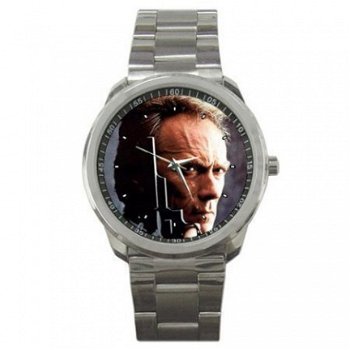 Clint Eastwood/Dirty Harry Stainless Steel Horloge - 1