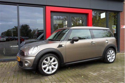 Mini Mini Clubman - 1.6 ONE D BUSINESS LINE Works stoelen Airco Cruise NAP zeer mooie auto - 1