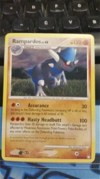 Rampardos 33/123 rare DP Mysterious Treasures - 1