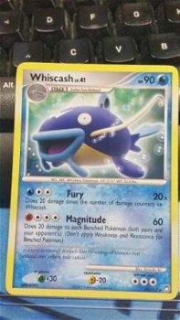 Whiscash 40/123 rare DP Mysterious Treasures - 1