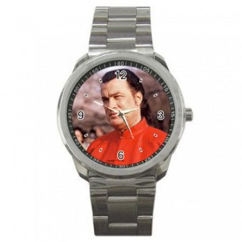 Steven Seagal/Martial Arts Stainless Steel Horloge - 1