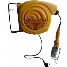 Haspel Looplamp 24-Volt + 15 Meter Snoer