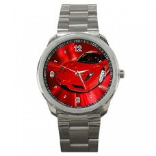 Ferrari Display Stainless Steel Horloge