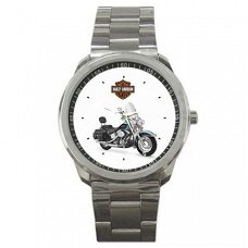 Harley Davidson "Classic" Stainless Steel Horloge