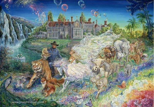 Mondopuzzle - Fantasy Wedding - 1000 Stukjes Nieuw - 1