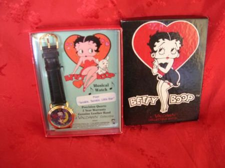 Betty Boop Muzikaal Horloge (A) - 1