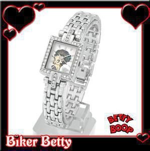 Betty Boop Biker Horloge - 1