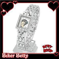 Betty Boop Biker Horloge