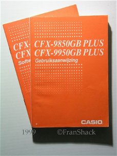 [1996~] CFX-9850/9950GB Plus, Gebruiksaanwijzing,  Casio