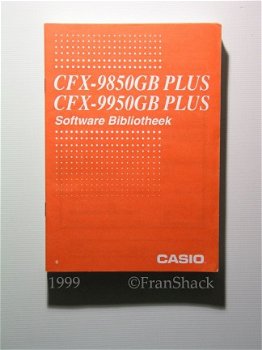 [1996~] CFX-9850/9950GB Plus, Gebruiksaanwijzing, Casio - 5