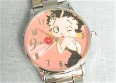 Betty Boop Stainless Steel Horloge (3)