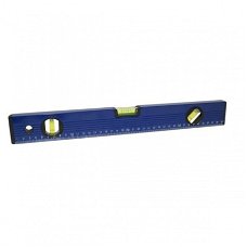 Waterpas 0,5 mtr lang aluminium kokermodel blauw