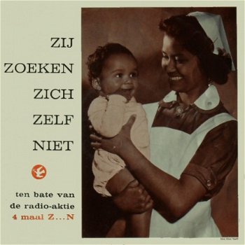 Zij Zoeken Zich Zelf Niet -NCRV Benefiet LP uit 1960 - Aktie 4 maal Z...N - Vinyl LP 25 cm MONO - 1